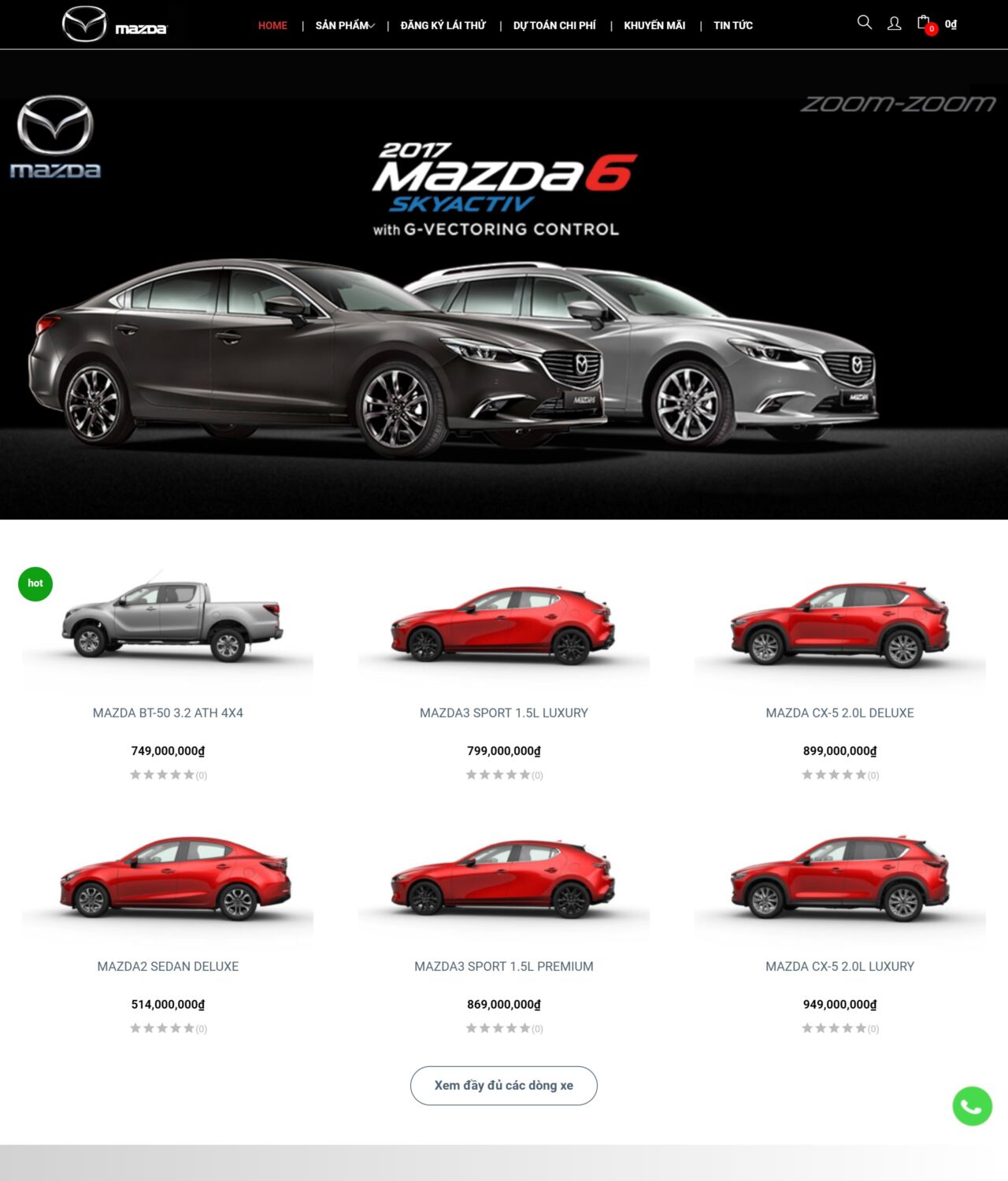 Mazda 2024 được bán tại BH13 Thời Thượng - mẫu website bán ô tô chuyên nghiệp và đẳng cấp. Tại đây, bạn có thể dễ dàng tìm hiểu về các sản phẩm Mazda và tham khảo giá cả cũng như các ưu đãi mới nhất. Hơn nữa, còn được hỗ trợ bởi Free Web App để giúp quá trình mua bán ô tô trở nên dễ dàng và nhanh chóng hơn bao giờ hết.